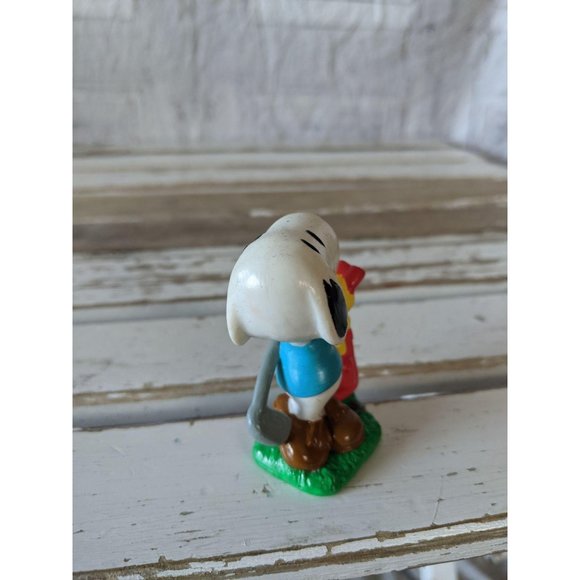 United feature Snoopy golfing Woodstock figurine x - Picture 2 of 7